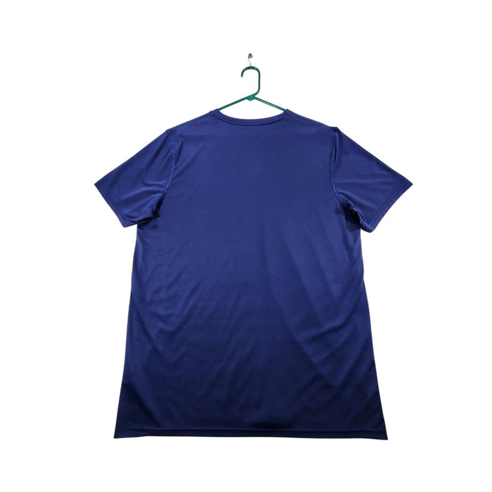 Tek Gear DryTEK Men's Athletic Shirt XL Blue Short Sleeve Performance T Shirt - Picture 7 of 7